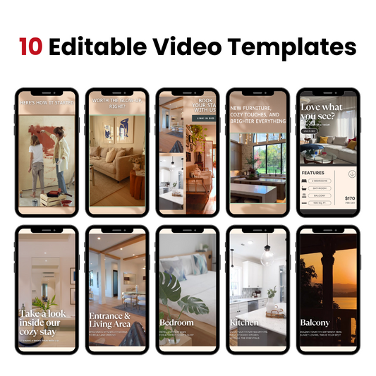 10 Editable Video Templates